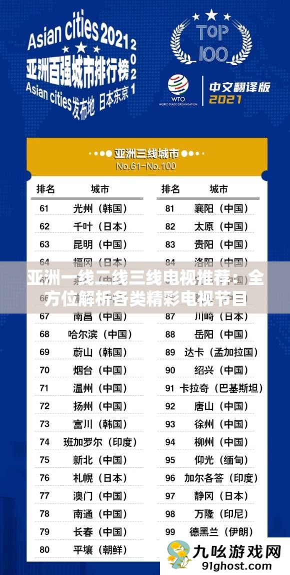 亚洲一线二线三线电视推荐