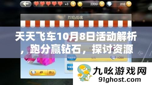 天天飞车10月8日活动解析