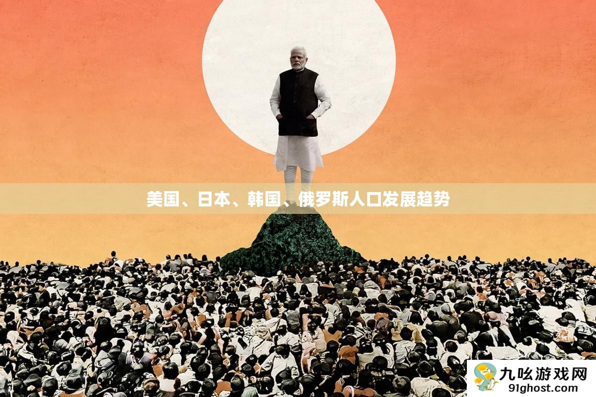 美国、日本、韩国、俄罗斯人口发展趋势