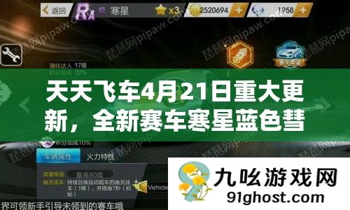 天天飞车4月21日重大更新