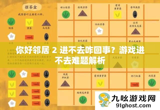 你好邻居 2 进不去咋回事