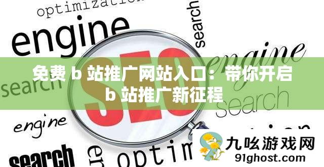 免费 b 站推广网站入口