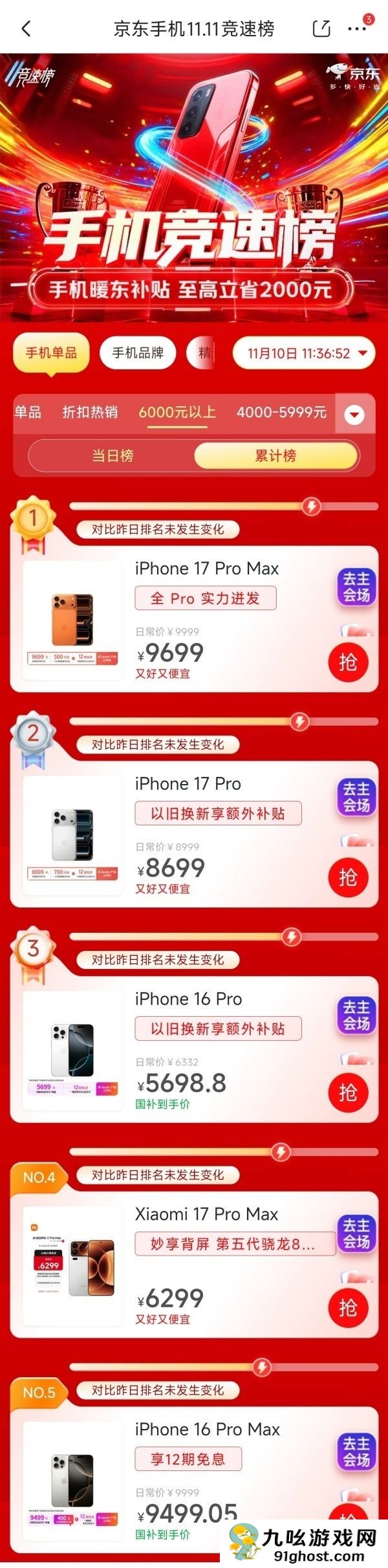 小米17系列销量增长25%：Pro  Max成6K+安卓销冠！