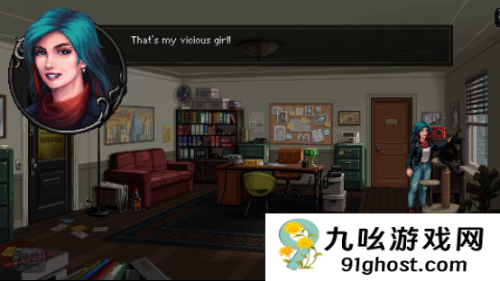 特别好评独游续作《Kathy Rain 2: Soothsayer》将于2月24日亮相Steam新品