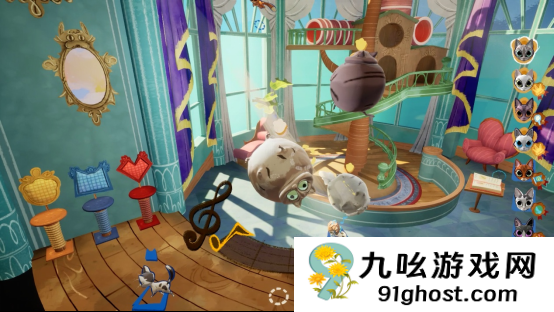 《奇喵派对》试玩版现已在Steam新品节上线，带你体验喵星人竞速跑酷的欢乐时光！