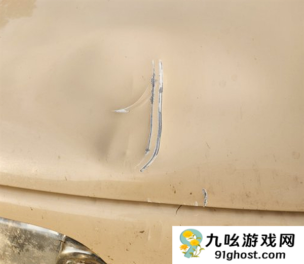 日本北海道一汽车遭熊袭击：引擎盖一巴掌被扇凹陷