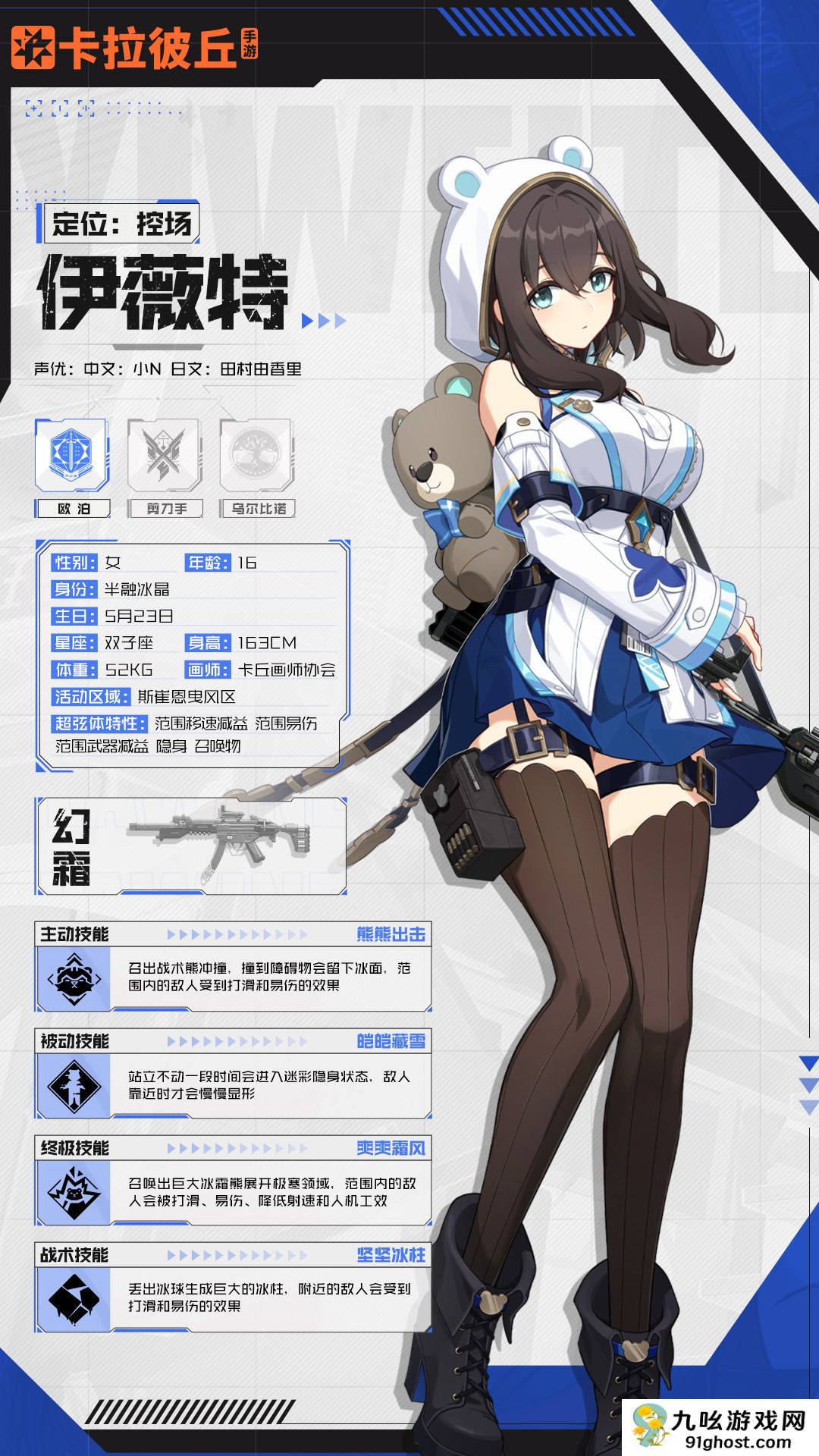 《卡拉彼丘》伊薇特角色图鉴