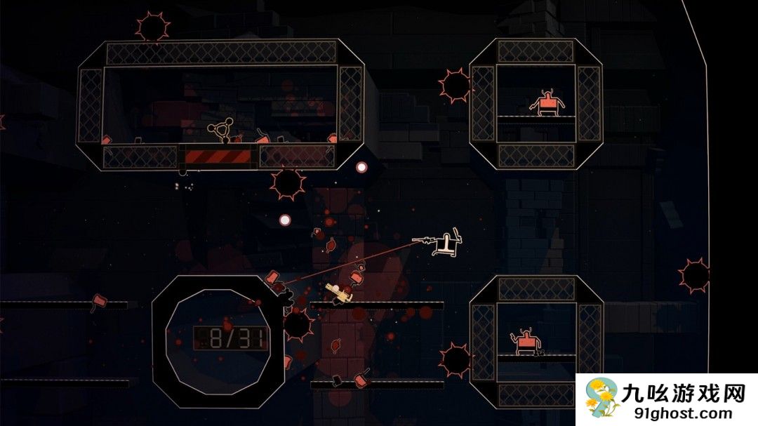 硬核平台跳跃游戏《Shotgun Cop Man》Steam页面开放 发售日待定