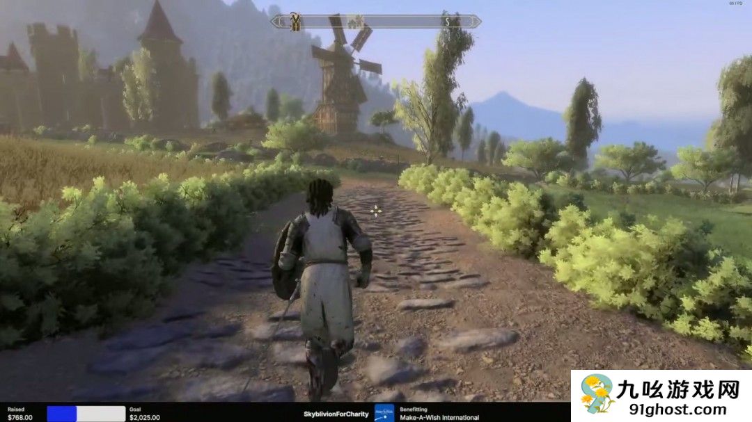 效果惊艳！粉丝用《上古5》引擎重制《上古4》 2025年发售