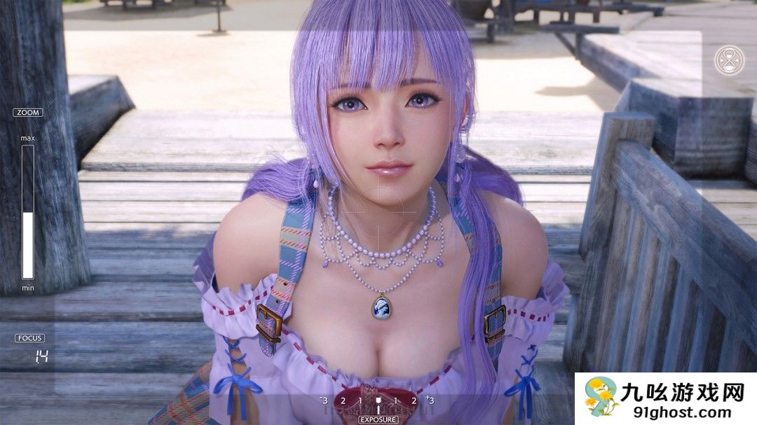 《死或生：女神璀璨假期》新截图 这姿势真的很难顶