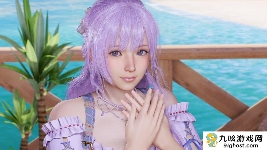 《死或生：女神璀璨假期》新截图 这姿势真的很难顶