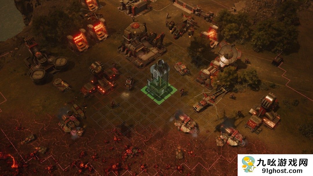 《命令与征服》风格RTS《风暴崛起》新预告