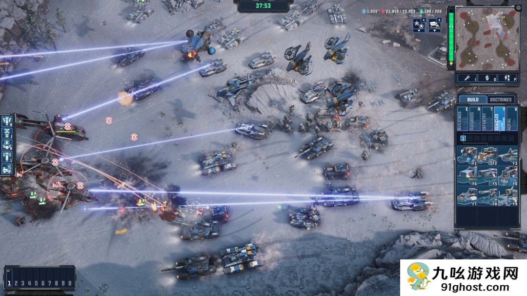 《命令与征服》风格RTS《风暴崛起》新预告