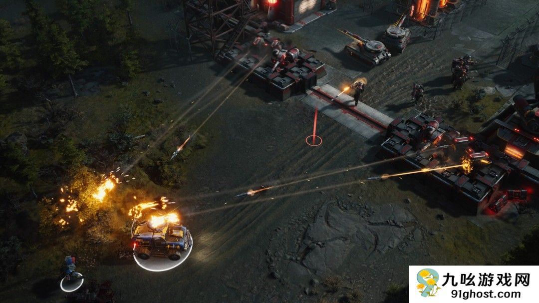 《命令与征服》风格RTS《风暴崛起》新预告