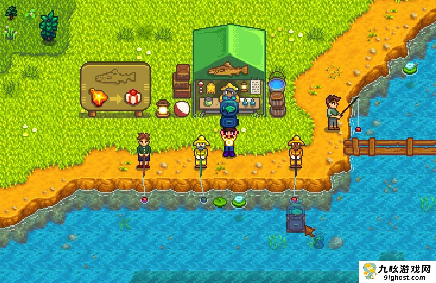 《星露谷物语》鳟鱼大赛黄金标签兑换指南