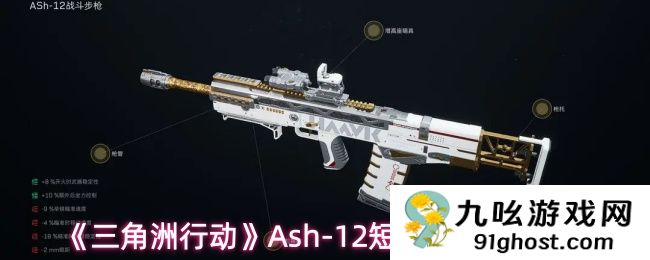 《三角洲行动》Ash-12短枪管高能配装