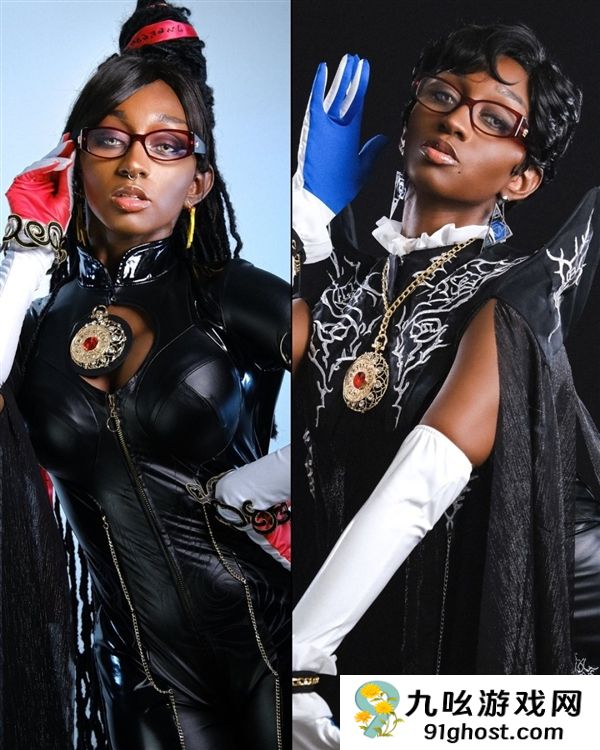 别样风情：黑妹Cos《生化危机4》艾达王