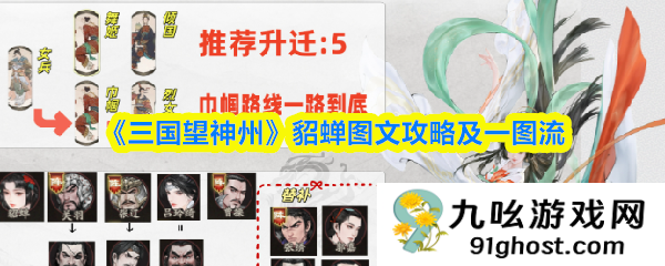 《三国望神州》貂蝉图文攻略及一图流