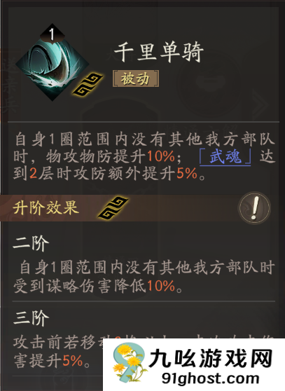 《三国望神州》关羽天赋技能详解