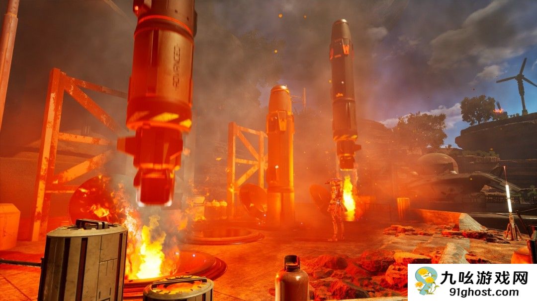 团队合作第一人称射击游戏《Rocket Squad》Steam页面 4月发售