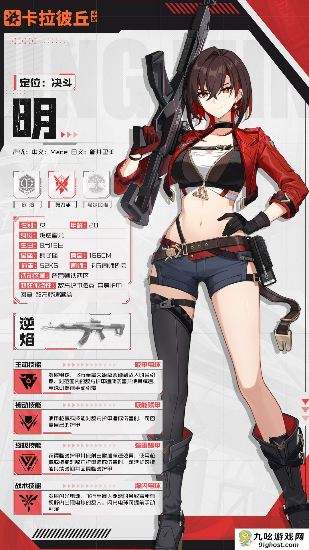 《卡拉彼丘》明角色图鉴