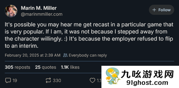 因不签配音工会合同《黑帝斯2》更换演员？官方：没有换！