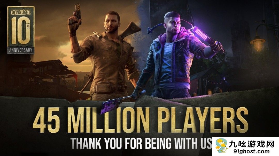 《消逝的光芒》玩家数已突破4500万 官方感谢玩家支持