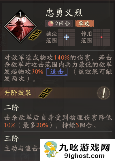 《三国望神州》夏侯惇天赋技能详解