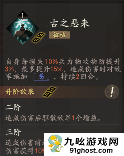 《三国望神州》典韦天赋技能详解