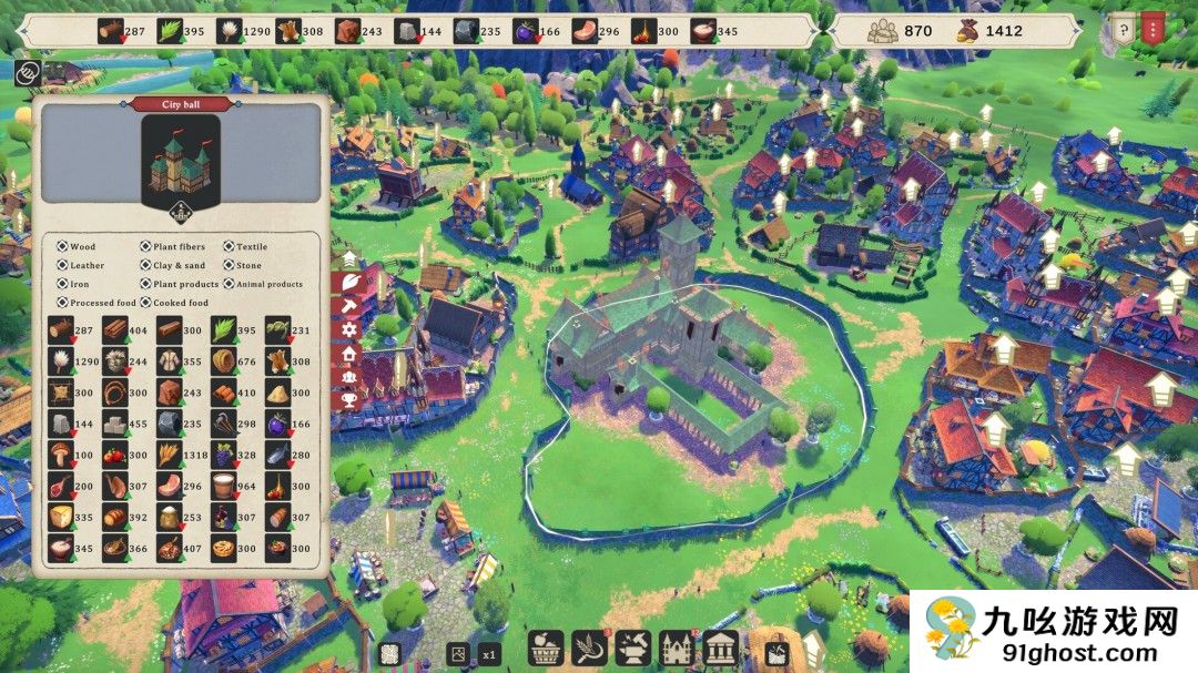 中世纪背景城市建造管理游戏《筑城记：中世纪》现已推出试玩Demo