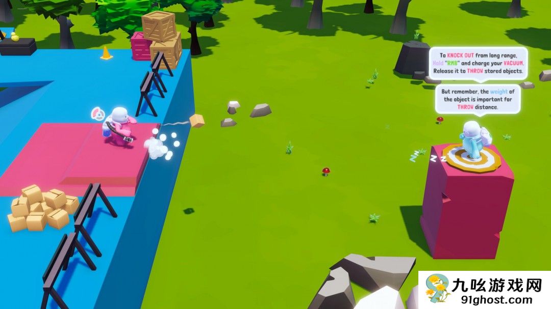 休闲多人社交聚会派对游戏《吸尘英雄》现已推出试玩Demo