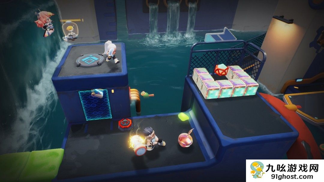 闯关型派对游戏《异星狂奔》Steam页面 年内发售