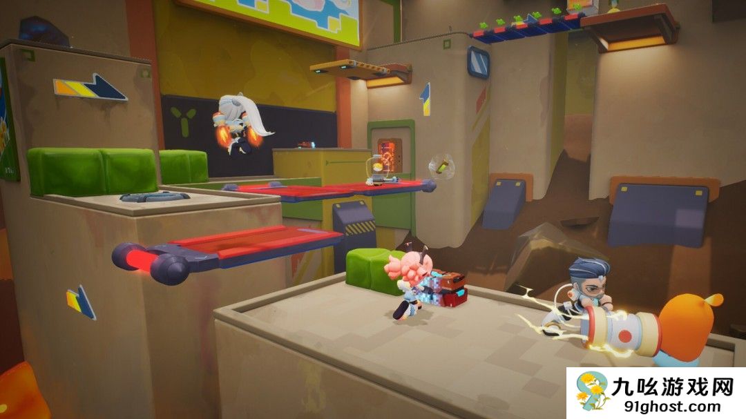 闯关型派对游戏《异星狂奔》Steam页面 年内发售