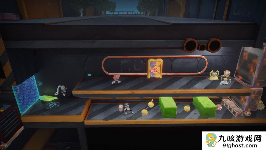 闯关型派对游戏《异星狂奔》Steam页面 年内发售