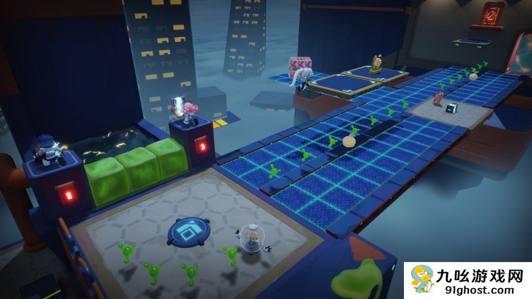 闯关型派对游戏《异星狂奔》Steam页面 年内发售