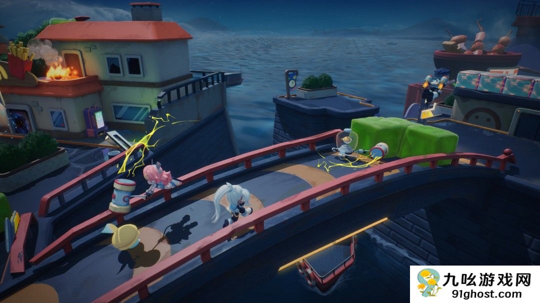 闯关型派对游戏《异星狂奔》Steam页面 年内发售