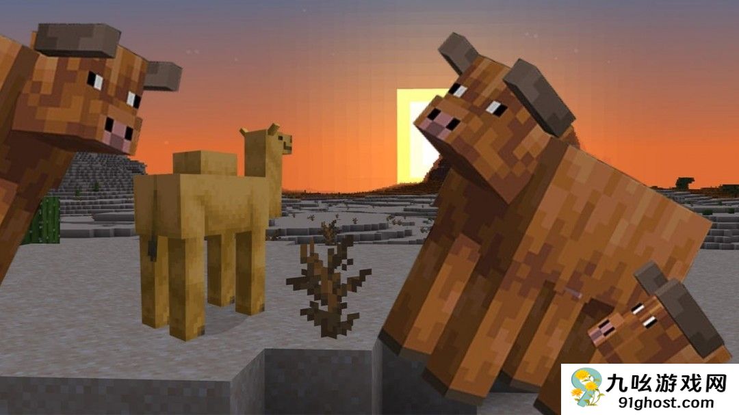更加丰富 《我的世界》全新内容公测加入不同种类的牛