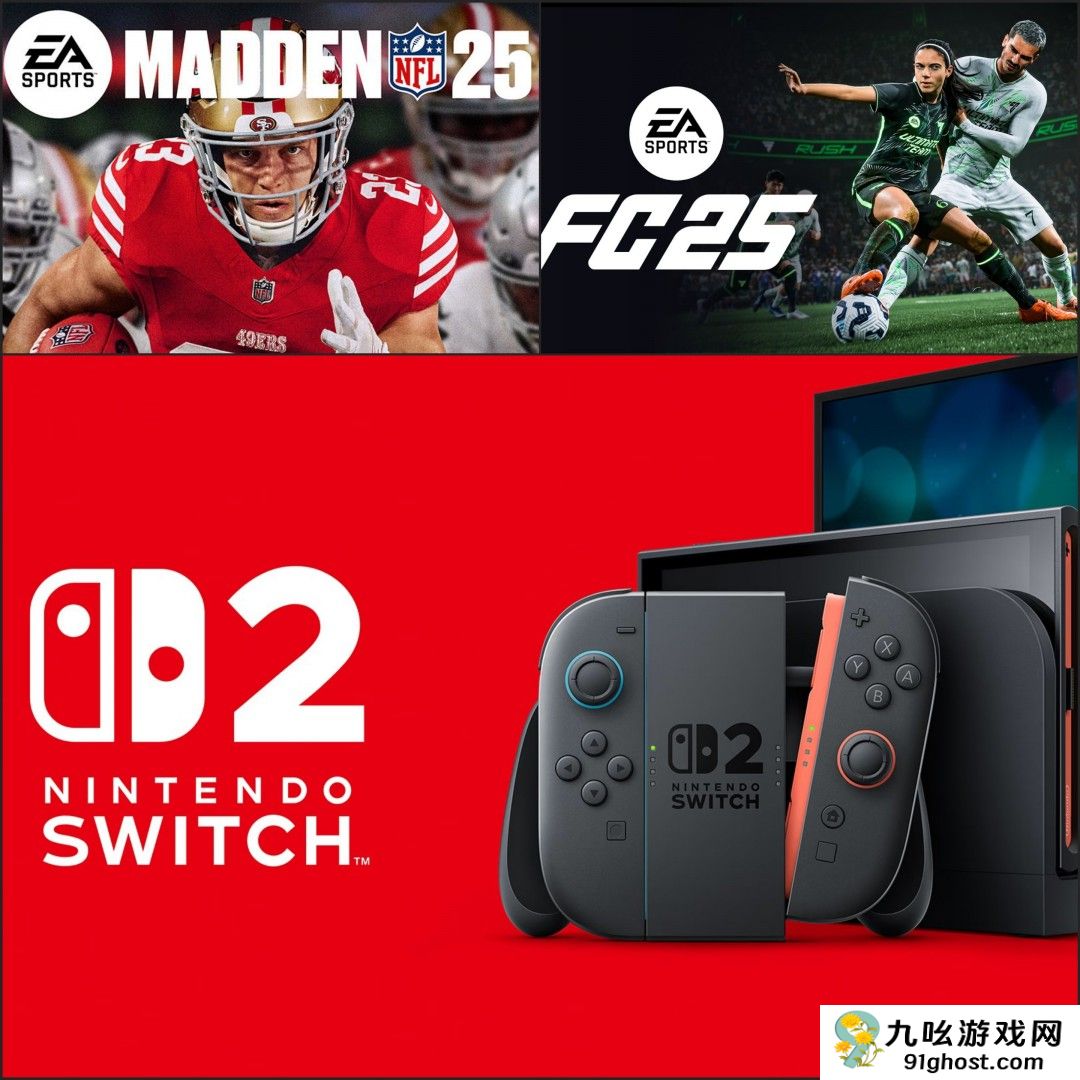 EA首席执行官表示 Switch 2将为旗下游戏带来新的活力