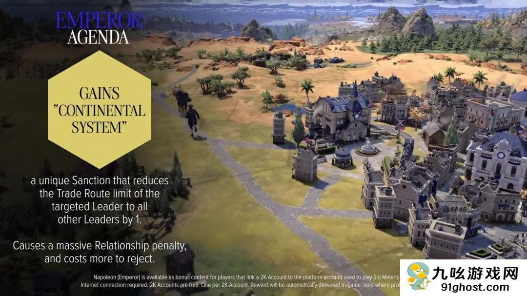 《文明7》拿破仑预告 2月11日正式发售
