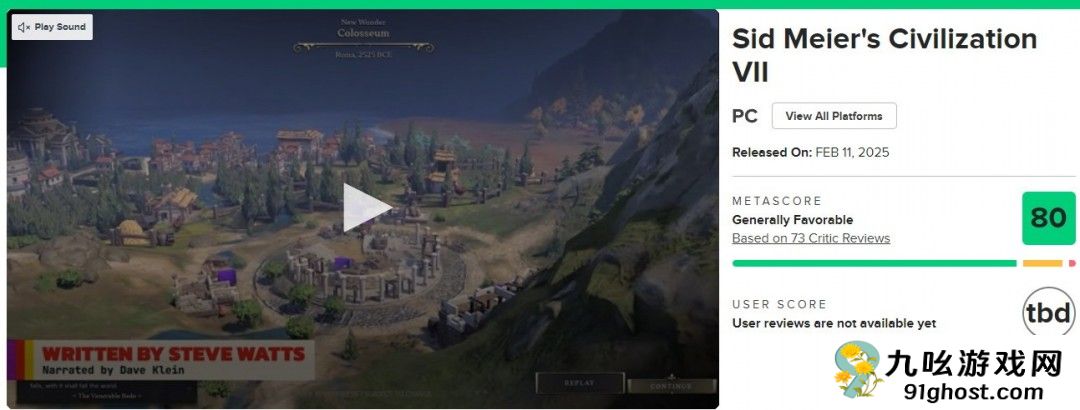 《文明7》IGN评7分:让人忍不住再来一回合!