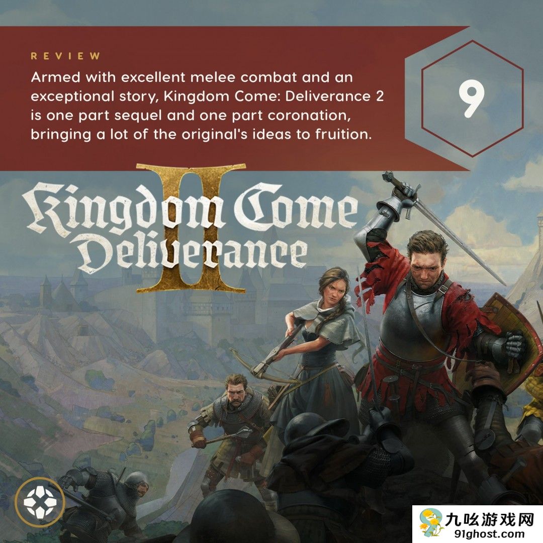 《天国：拯救2》IGN 9分：一部堪比好莱坞大片的中世纪传奇