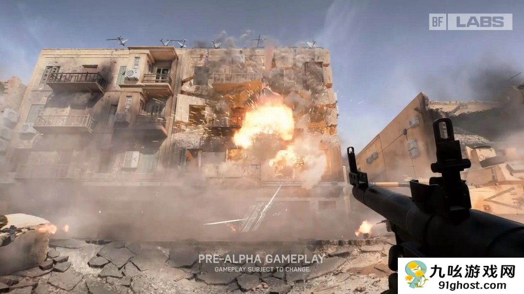 《战地实验室》的首次测试将聚焦于战斗和破坏效果