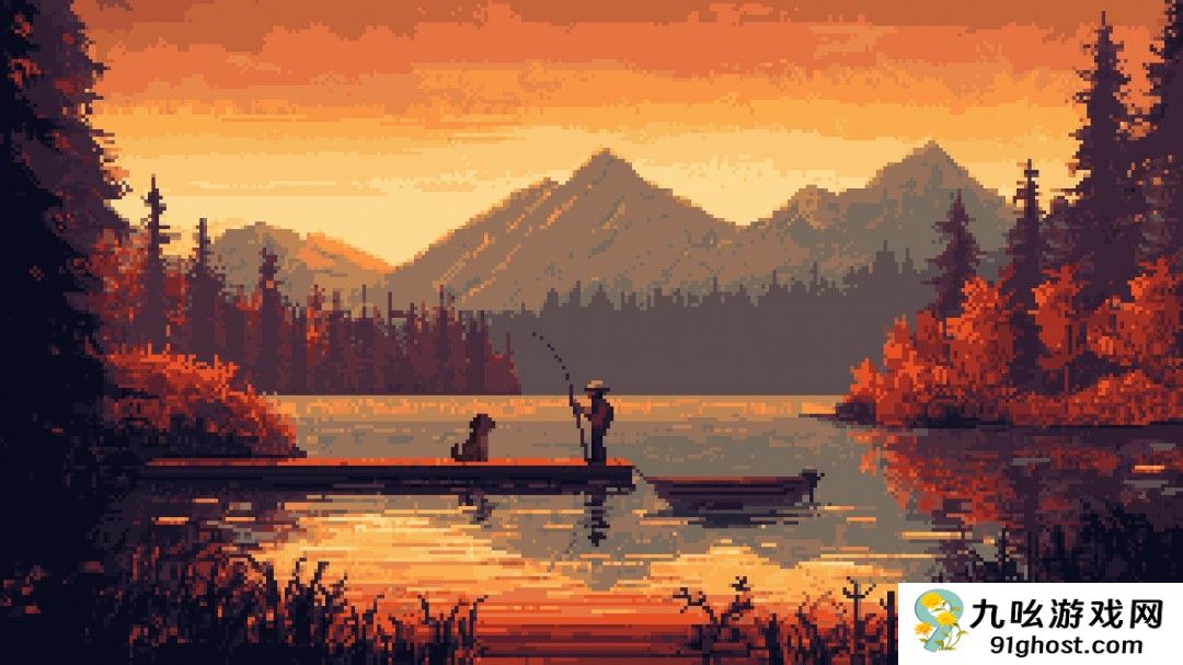 放置型钓鱼游戏《Cast n Chill》Steam页面 支持中文