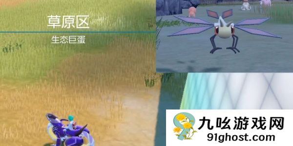 《宝可梦朱紫》：轻松捕捉闪光沙漠蜻蜓、大颚蚁和超音波幼虫！