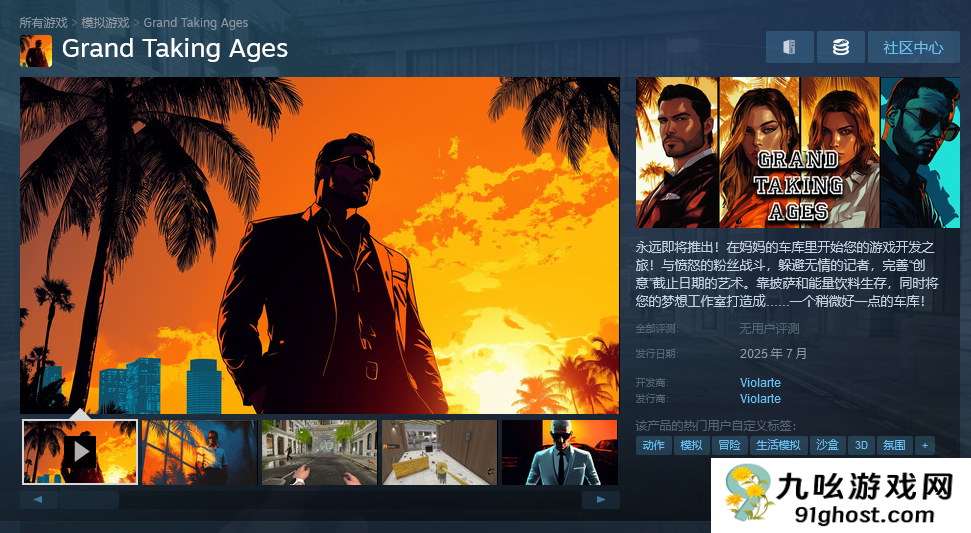 碰瓷《GTA6》游戏从PSN下架后又现身Steam