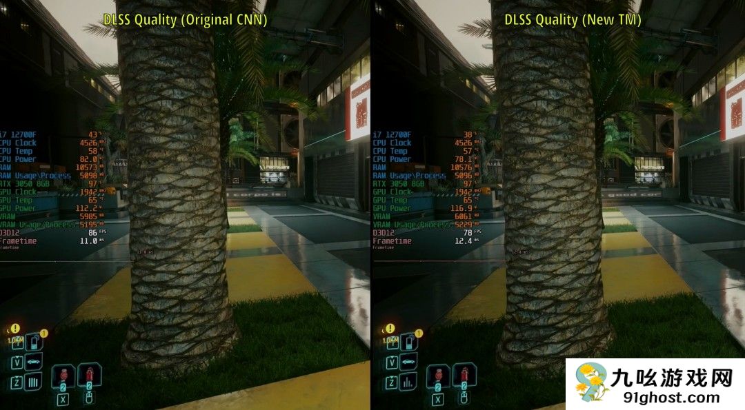 《赛博朋克2077》DLSS4更新测试：图像更清晰、帧数更高