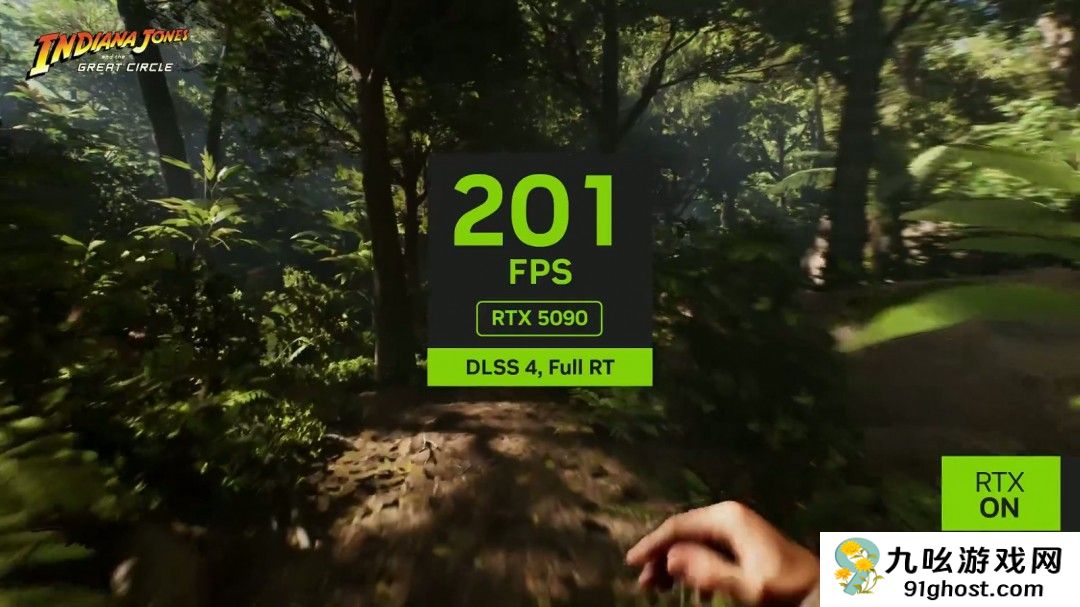 DLSS 4加持 RTX 5090可200帧跑《夺宝奇兵》：4K+光追