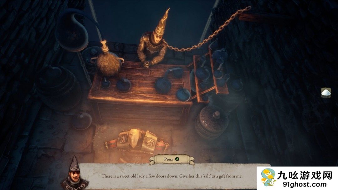 黑暗奇幻冒险游戏《Moroi》Steam页面 发售日待定