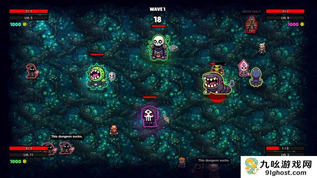 竞技场Roguelike游戏《Noobs Are Coming》Steam页面开放 明年发售