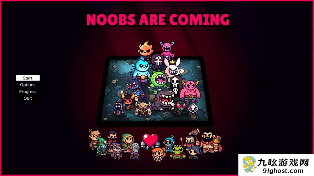 竞技场Roguelike游戏《Noobs Are Coming》Steam页面开放 明年发售